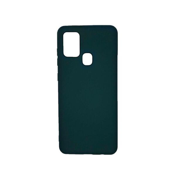 

Чехол для Samsung Galaxy A21S силиконовый, Original Full Soft Case, Темно-зеленый