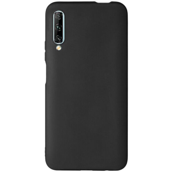 

Чехол накладка для Huawei P Smart Pro силиконовый матовый, Fresh Series, Черный