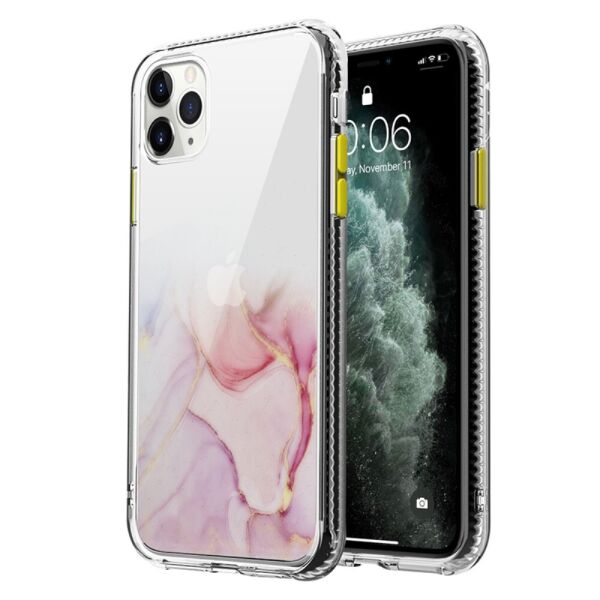

Чехол для Apple iPhone 12 Mini акриловый, Diffusion, Розовый