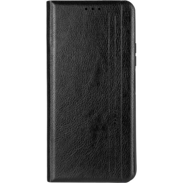 

Чехол книжка для Huawei P Smart 2021 боковой из натуральной кожи, Gelius, Vertical Lines, Черный