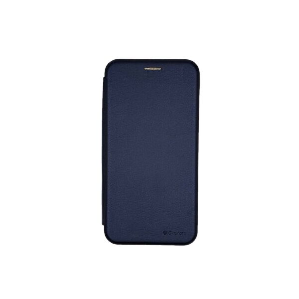 

Чехол книжка для Realme XT RMX1921 боковой с отсеками для визиток, G-Case, Синий