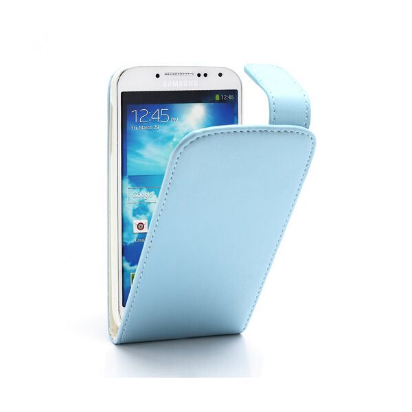 

Чехол книжка для Samsung Galaxy S IV S4 i9500, голубой