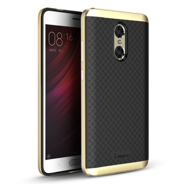 

Чехол накладка для Xiaomi Redmi PRO силиконовый с пластиком, IPAKY Золотистый