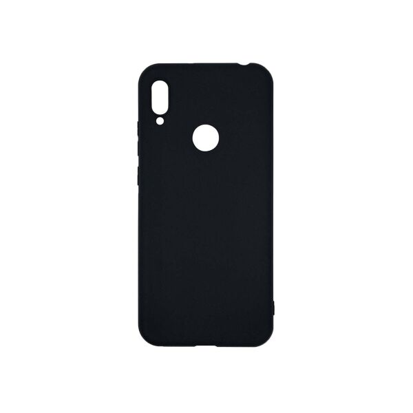 

Чехол накладка для Huawei Y6 2019 силиконовый матовый, Черный