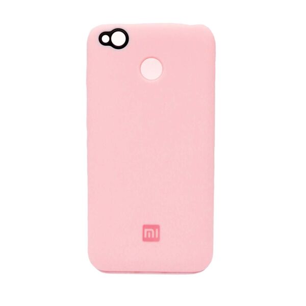 

Чехол накладка для Xiaomi Redmi 4X силиконовый, ORIGINAL, розовый