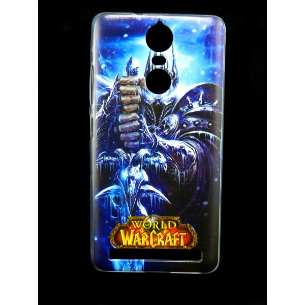 

Чехол накладка для Lenovo Vibe K5 Note A7020 силиконовый с рисунком, Warcraft Arthas