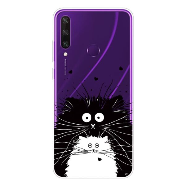 

Чехол для Huawei Y6P MED-LX9N силиконовый, Пушистые котики