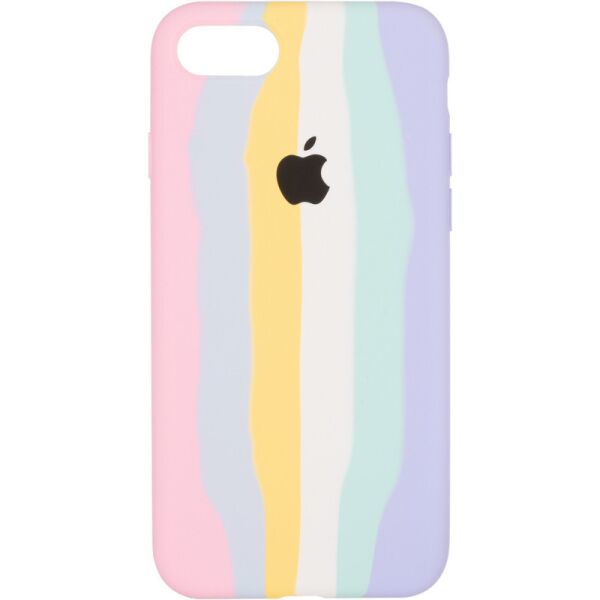 

Чехол для iPhone 8 силиконовый с микрофиброй внутри, Marshmellow