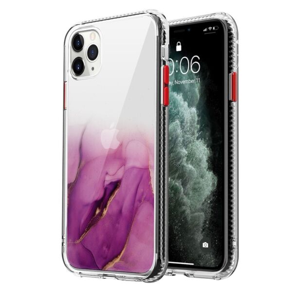 

Чехол для Apple iPhone 12 Mini акриловый, Diffusion, Фиолетовый