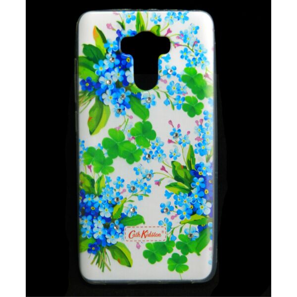 

Чехол накладка для Xiaomi Redmi 4 / Redmi 4 Prime силиконовый Diamond Cath Kidston, Прекрасные незабудки