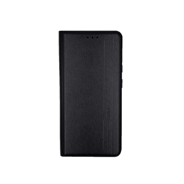 

Чехол книжка для Samsung Galaxy A72 A725 боковой из натуральной кожи, Gelius, Vertical Lines, Черный