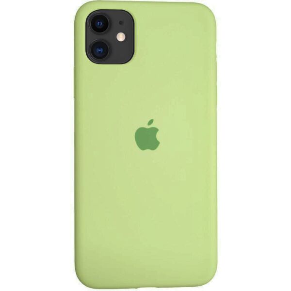 

Чехол Silicone Case Apple iPhone 11 силиконовый, Авокадо