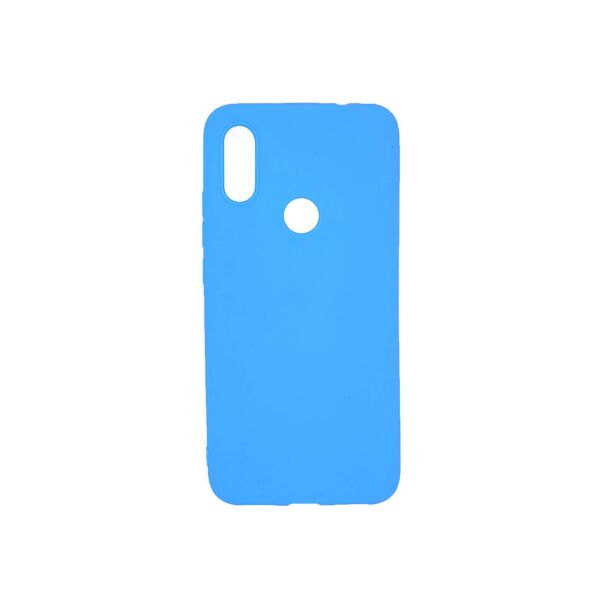 

Чехол накладка для Xiaomi Redmi 7 силиконовый матовый, Fresh Series, Голубой