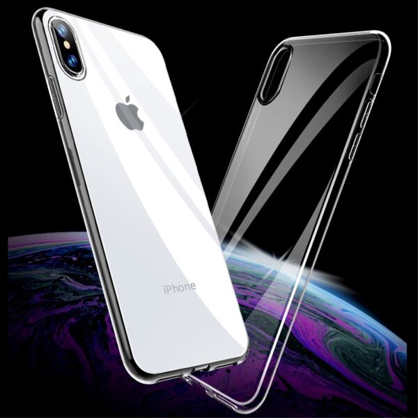 

Чехол накладка для iPhone X силиконовый ультратонкий, Air Case Прозрачный