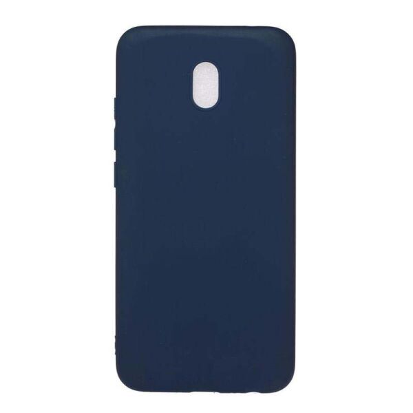 

Чехол накладка для Xiaomi Redmi 8a силиконовый матовый, Fresh Series, Синий