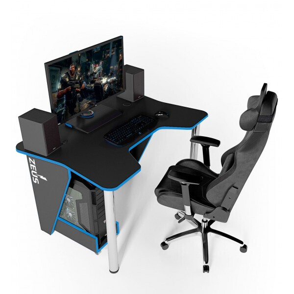 

Геймерский игровой стол ZEUS IGROK-3 Черный/Черный