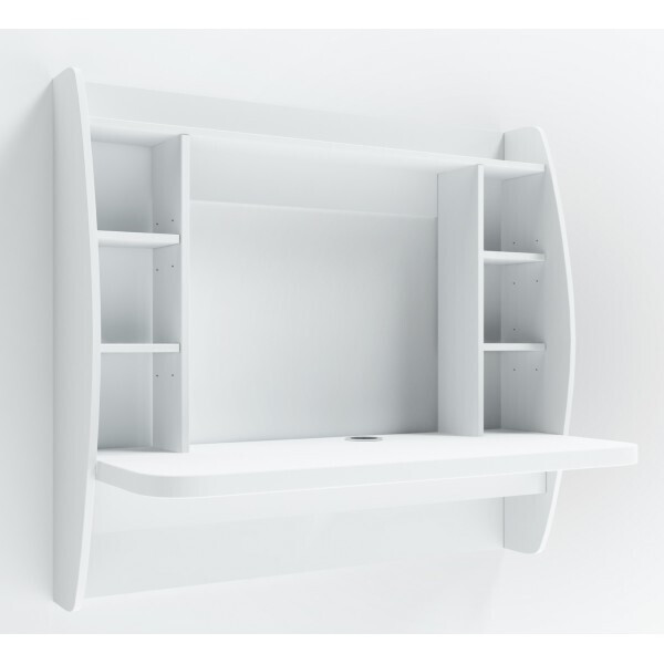 

Навесной компьютерный стол Comfy Home AirTable-I WT (белый)
