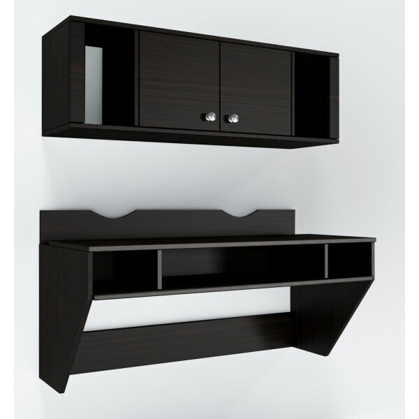 

Навесной компьютерный стол Comfy Home AirTable-II Kit DB (венге)