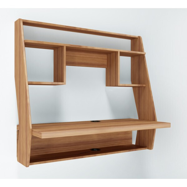 

Навесной компьютерный стол Comfy Home AirTable-III LB (орех)