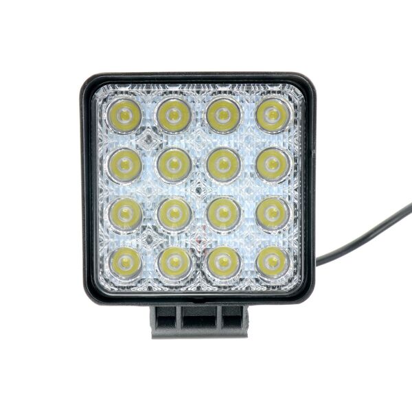 

Дополнительные светодиодные фары Cyclone WL 108 48W EP16 SP SWквадратные дальний