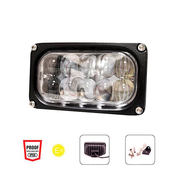 

Фара рабочего света Pulso WLP-30S1 SPOT+FOOD 10Led*3W(140*83*81)/10-30V/30W/6000K