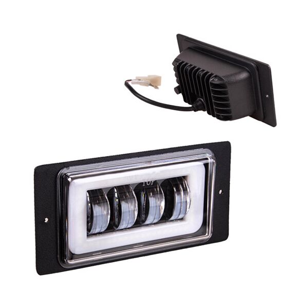 

Дополнительные светодиодные фары LED 2114B DRL 00 4LED/0W/12V/метал/175*85mm/ 52572