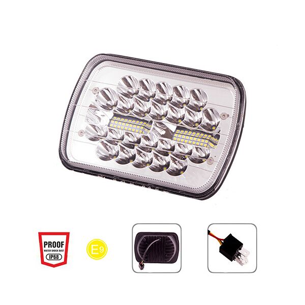 

Фара рабочего света Pulso WLP-42S2 HI-LOW 42Led*1W (200*65*75)/10-30V/42W/6000K