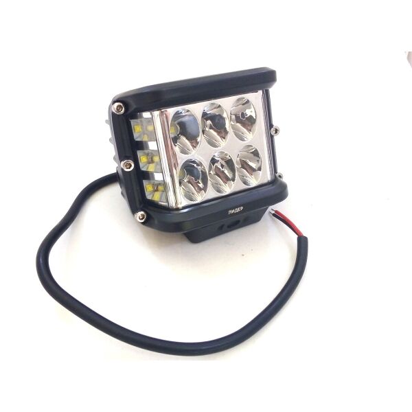 

Дополнительные светодиодные фары LED W 0260 24W ближний с белым боковым ∠90° W03260