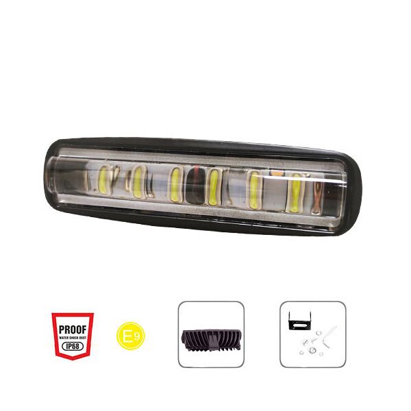 

Фара рабочего света Pulso WLP-18RT1 SPOT 6Led*3W (135*35*47)/10-30V/18W/6000K