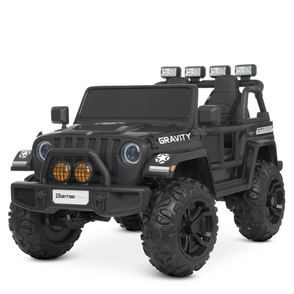 

Электромобиль Джип M 4572EBLR-2(24V) черный BAMBI