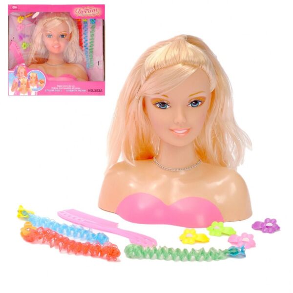 

Манекен для причесок 1352A с аксессуарами