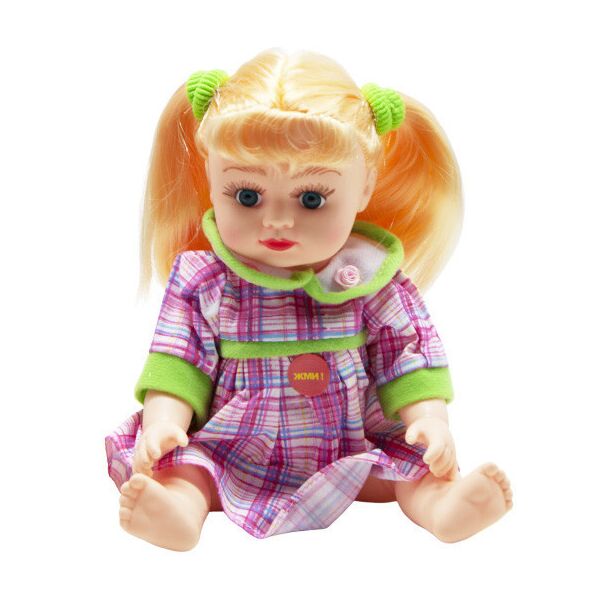 

Кукла музыкальная "Алина" 5066/69/75/76/9006 27 см (Розовый наряд)