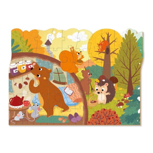 

Пазл Уборка в лесу DoDo 300413 (60 эл.)