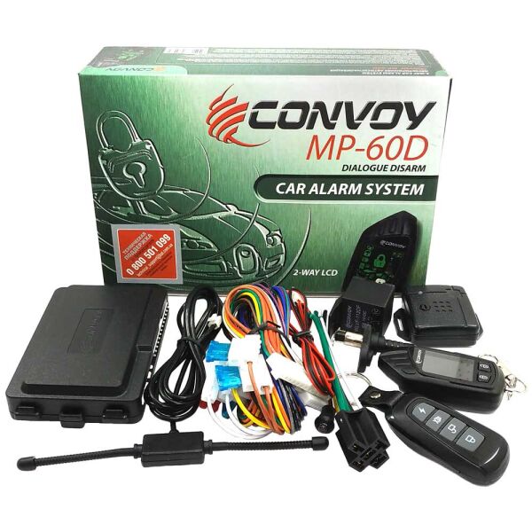 

Автосигнализация Convoy MP-60D LCD