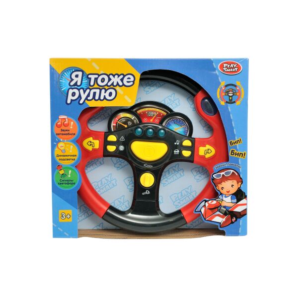

Музыкальный руль Play Smart "Я тоже рулю" (068671)