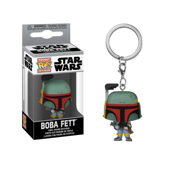 

Фигурка брелок Funko Pop Боба Фетти Звездные войны Star Wards Boba Fett 4см