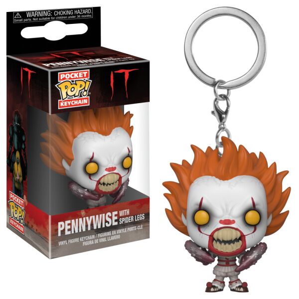 

Фигурка брелок Funko Pop Фанко Поп IT Pennywise (with Spider Legs) Оно Пеннивайз c паучьими лапам 4 см