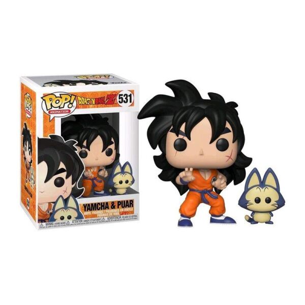 

Фигурка Funko Pop фанк Поп Драгонболл Ямча Пуир Dragon Ball Z Yamcha Puar 10 см