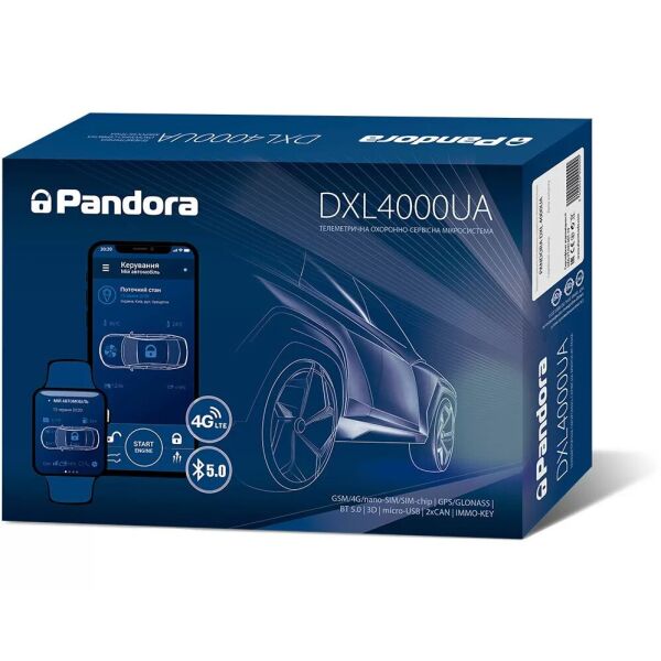

Автосигнализация Pandora DXL4000UA (69244)