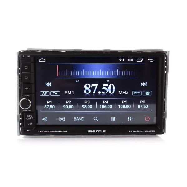 

Автомагнитола Shuttle SDUA 7050 Black/Multicolor (64051)