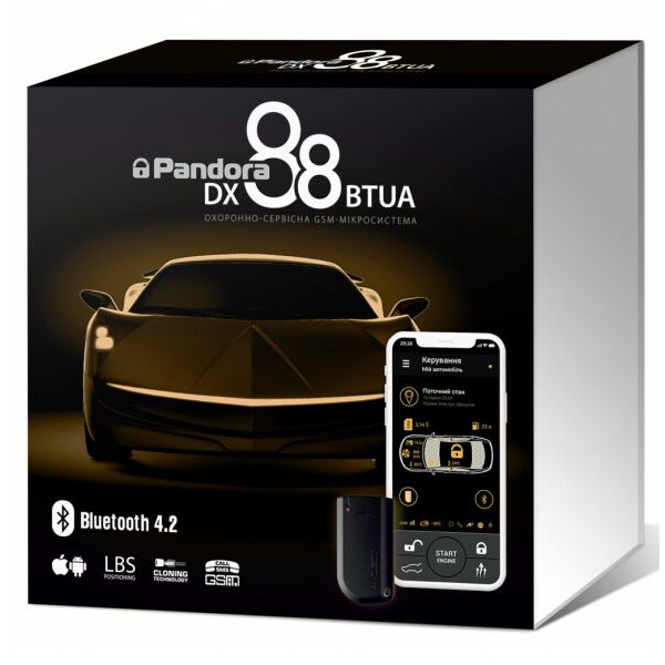 

Автосигнализация Pandora DX88BTUA (69242)