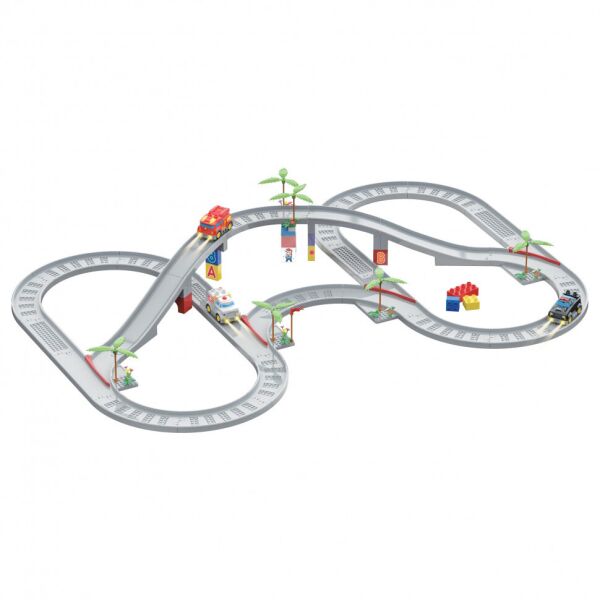

Электрический автотрек "Городские службы спасения" ZIPP Toys LT533-2 (104 детали)