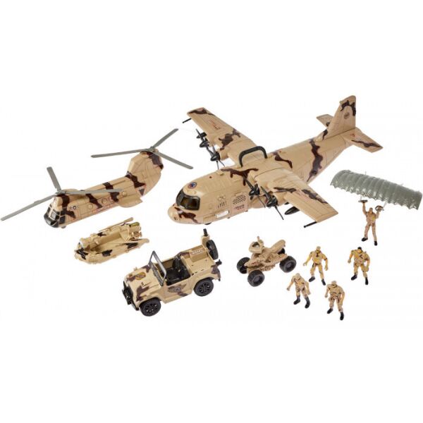 

Игровой набор "Z military team" ZIPP Toys 1828-95A военный самолет