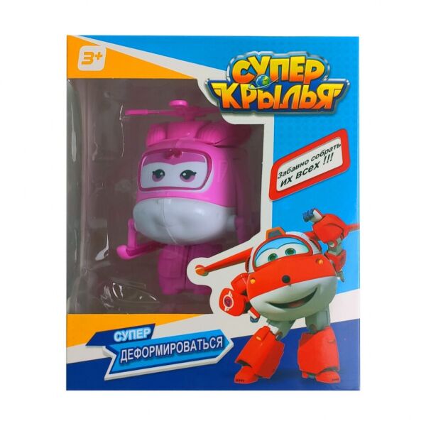 

Детский робот-трансформер "Супер Крылья" Metr+ DF-41 (Розовый)