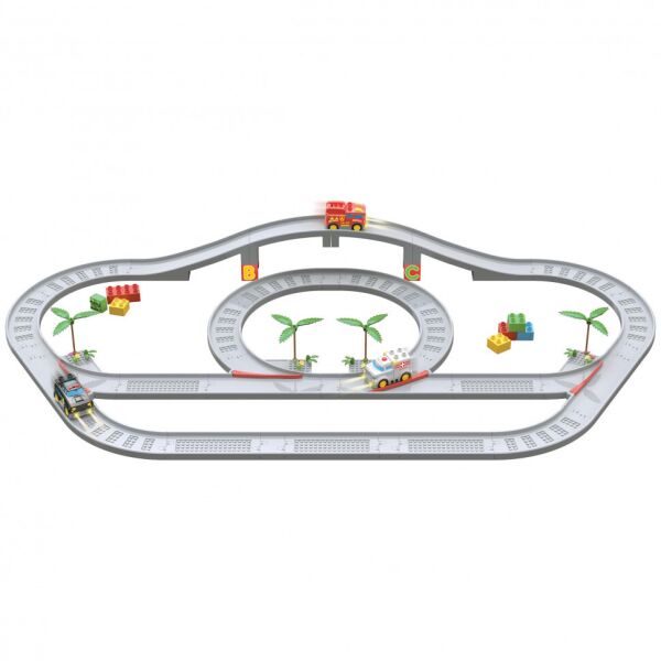 

Электрический автотрек "Городские службы спасения" ZIPP Toys LT533-2 (96 деталей)