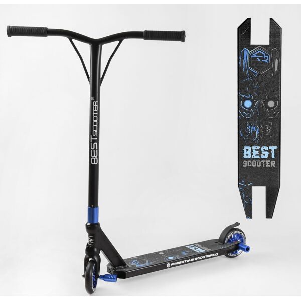 

Самокат трюковый Best Scooter HIC-система, с пеги 54528 Black (54528)