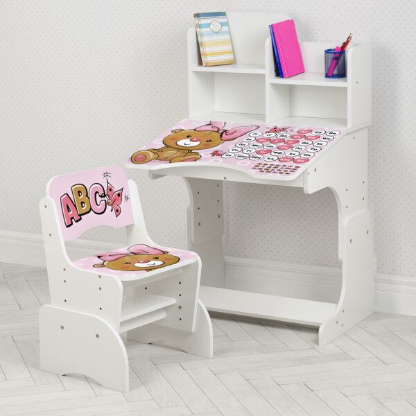 

Парта Bambi W 2071-111-2 White (W 2071-111-2)
