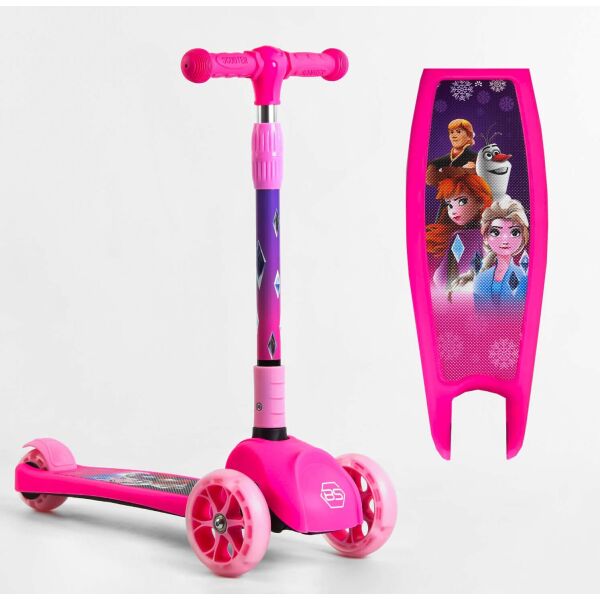 

Самокат Best Scooter свет колес и дисков Pink (88361)