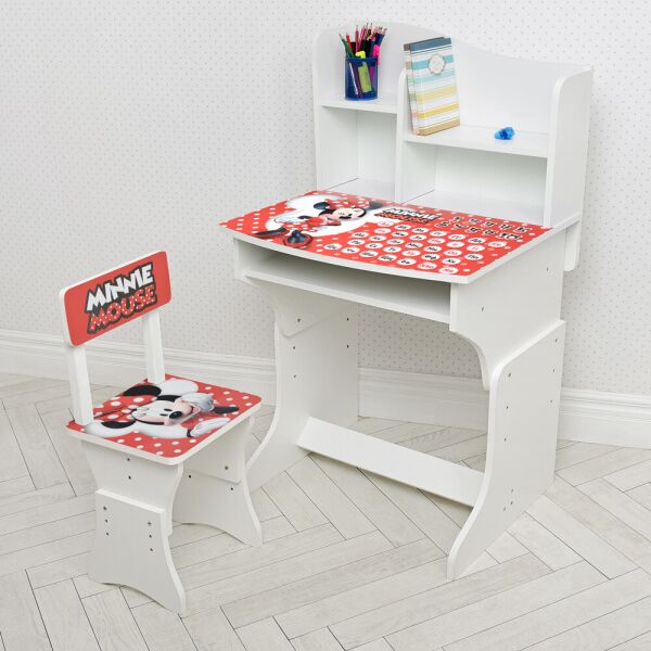 

Парта Bambi Mouse 904-141 White-Red (904-141)
