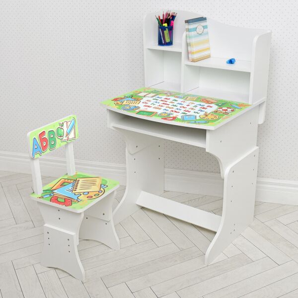 

Парта Bambi Школа 904-134 White / Green (904-134)